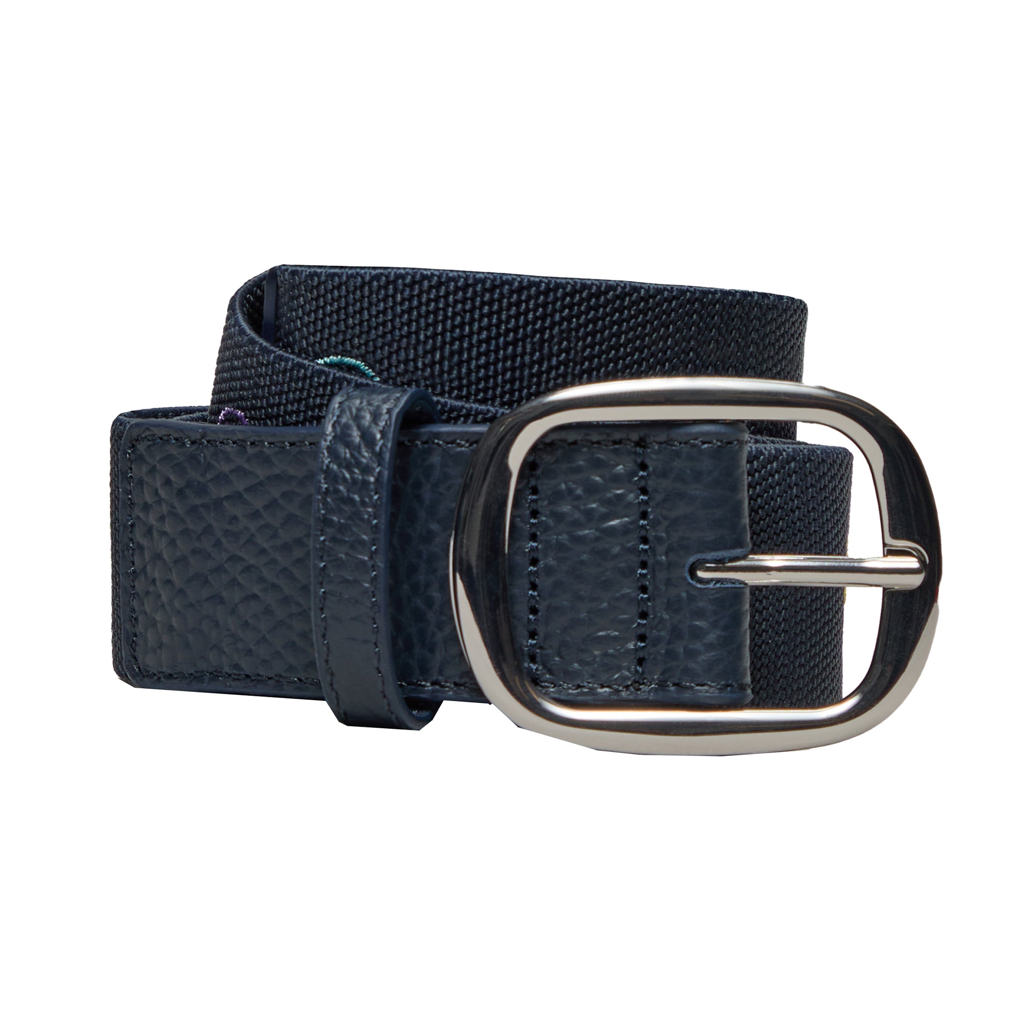 G/FORE Limited Release Embroidered Icon Mens Belt Twilight/Multi